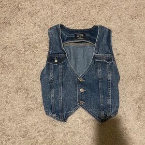 Refuge Blue Denim Vest